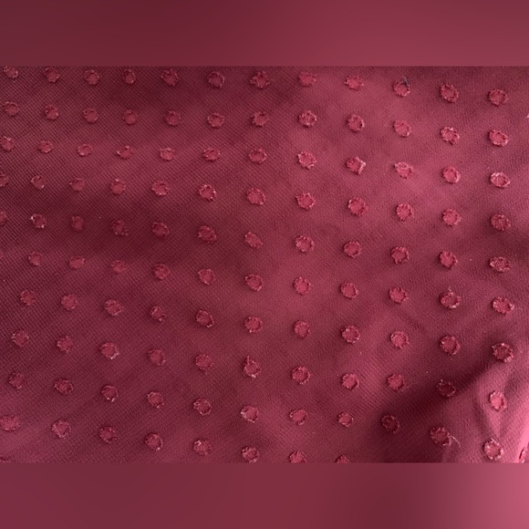 🌷2 for $20🌷 SHOWPO Burgundy Wrap Dress Size 8 - Picture 5 of 5